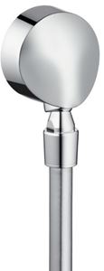 HANSGROHE FIXFIT prípojka hadice so spätným ventilom a guľovým kĺbom chróm