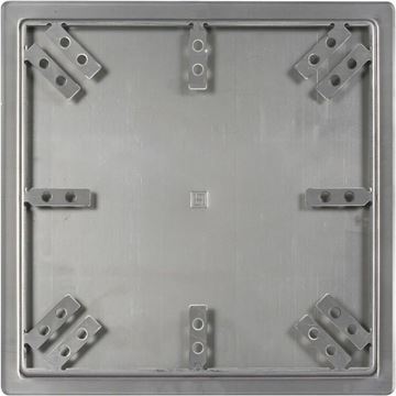 HACO vaňové dvierka 148x148 mm, kartáčovaná nerez oceľ 0127 Obrázek - fotka