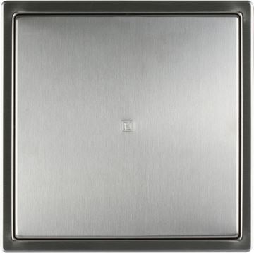 HACO vaňové dvierka 200x200 mm, brúsená nerez oceľ