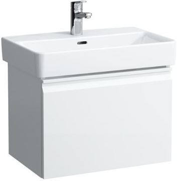 LAUFEN PRO S skrinka pod umývadlo 55x37x39, 2 cm, 1 zásuvka, s organizérom, lesklá biela
