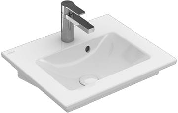 VILLEROY & BOCH VERITY LINE umývadlo 50 cm, s otvorom pre batériu a prepadom, alpská biela 4A165001 Obrázek - fotka