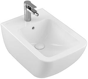 VILLEROY & BOCH VERITY LINE závesný bidet, CeramicPlus, alpská biela