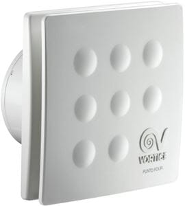 VORTICE PUNTO FOUR MFO 120/5" T axiálny ventilátor 120 mm, nástenný/stropný, s časovačom a spätnou klapkou