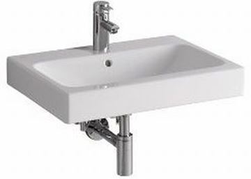 GEBERIT ICON umývadlo 60 cm, s otvorom pre batériu a prepadom, KeraTect 124060600 Obrázek - fotka