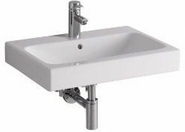 GEBERIT ICON umývadlo 60 cm, s otvorom pre batériu a prepadom, KeraTect 124060600 Obrázek - fotka