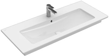 VILLEROY & BOCH VERITY LINE umývadlo 120 cm, s otvorom pre batériu a prepadom, CeramicPlus, alpská biela 4A12CLR1 Obrázek - fotka