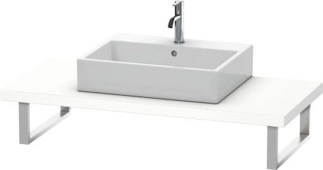 CONCEPT 450 doska pod umývadlo s výrezom 120x55x4,5 cm, matná biela XB008F01818 Obrázek - Hlavní obrázek