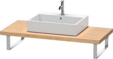 CONCEPT 450 doska pod umývadlo s výrezom 120x55x4,5 cm, dub európsky