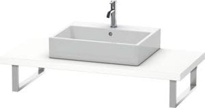 CONCEPT 450 doska pod umývadlo s výrezom 120x55x4,5 cm, matná biela