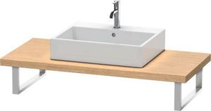 CONCEPT 450 doska pod umývadlo s výrezom 120x55x4,5 cm, dub európsky