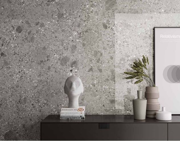 ARIOSTEA FRAGMENTA dlažba 60x120cm, keramická spekaná, grigio milano strutturato PS612619 Obrázek - fotka