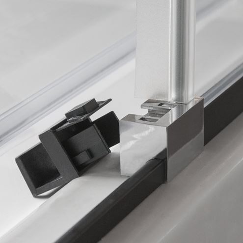 ROTH EXCLUSIVE LINE ECR2N/900 sprchový kút 90x90 cm, R550, posuvné dvere, brillant/sklo transparent 561-9000000-00-02 Obrázek - fotka