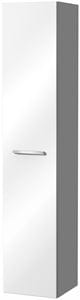 VILLEROY & BOCH VERITY DESIGN 2.0 vysoká skrinka 35x34,2x174,3 cm, 1 dvierka, pánty vpravo, Glossy White
