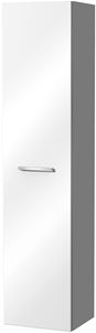 VILLEROY & BOCH VERITY DESIGN 2.0 vysoká skrinka 40x34,2x174,3 cm, 1 dvierka, pánty vpravo, Glossy White