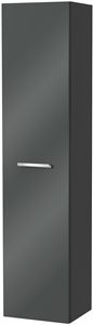 VILLEROY & BOCH VERITY DESIGN 2.0 vysoká skrinka 40x34,2x174,3 cm, 1 dvierka, pánty vpravo, Glossy Grey