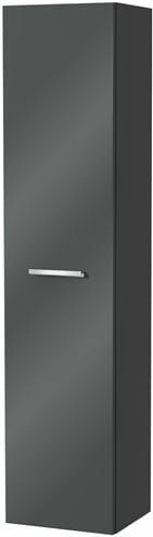 VILLEROY & BOCH VERITY DESIGN 2.0 vysoká skrinka 40x34,2x174,3 cm, 1 dvierka, pánty vpravo, Glossy Grey B08101FP Obrázek - Hlavní obrázek