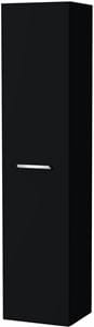 VILLEROY & BOCH VERITY DESIGN 2.0 vysoká skrinka 40x34,2x174,3 cm, 1 dvierka, pánty vpravo, Black Matt