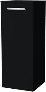 VILLEROY & BOCH VERITY DESIGN 2.0 nízka skrinka 35x34,3x88,8 cm, 1 dvierka, pánty vpravo, Black Matt