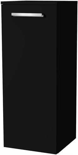 VILLEROY & BOCH VERITY DESIGN 2.0 nízka skrinka 35x34,3x88,8 cm, 1 dvierka, pánty vpravo, Black Matt B08001VC Obrázek - Hlavní obrázek