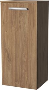 VILLEROY & BOCH VERITY DESIGN 2.0 nízka skrinka 40x34,3x88,8 cm, 1 dvierka, pánty vpravo, Oak Kansas