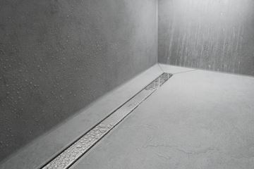 HANSGROHE 800 RAINDRAIN MATCH vrchná sada sprchového žľabu, s výškovo nastaviteľným rámom, matná čierna 56038670 Obrázek - fotka