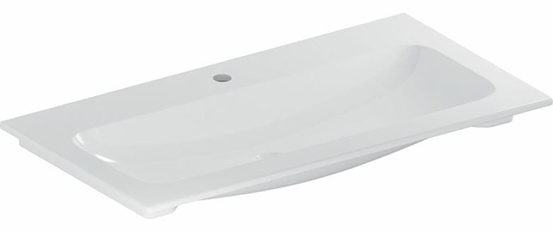 GEBERIT ICON umývadlo 90 cm, s otvorom pre batériu, bez prepadu, KeraTect 501.845.00.2 Obrázek - Hlavní obrázek