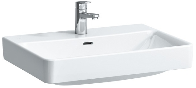 LAUFEN PRO S umývadlo 65 cm, s otvorom pre batériu a prepadom, LCC H8169644001041 Obrázek - Hlavní obrázek