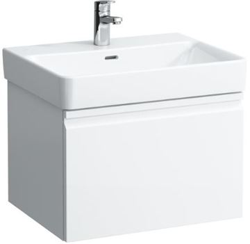 LAUFEN PRO S skrinka pod umývadlo 57x45x39,7 cm, 1 zásuvka, matná biela