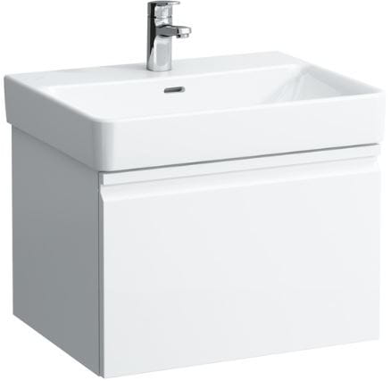 LAUFEN PRO S skrinka pod umývadlo 57x45x39,7 cm, 1 zásuvka, matná biela H4833710964631 Obrázek - Hlavní obrázek
