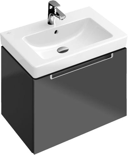VILLEROY & BOCH SUBWAY 2.0 umývadlo 60 cm, s otvorom pre batériu a prepadom, CeramicPlus, alpská biela 7113F0R1 Obrázek - fotka
