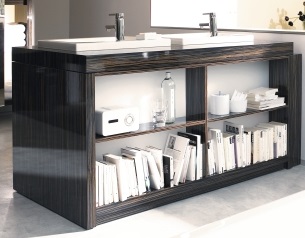 DURAVIT 2ND FLOOR umývadlo 60 cm, s otvorom pre batériu a prepadom 0347600000 Obrázek - fotka