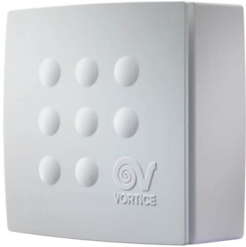 VORTICE QUADRO MICRO 100 T radiálny ventilátor 100 mm, nástenný/stropný, s časovačom a spätnou klapkou 11940 Obrázek - Hlavní obrázek