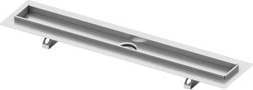 TECE DRAINLINE sprchový žľab 900 mm, do priestoru, bez odtoku, bez roštu, nerez oceľ