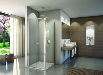 CONCEPT 200 CONT2 bočná stena 90x200 cm, aluchróm/číre sklo CONT20905007 Obrázek - fotka