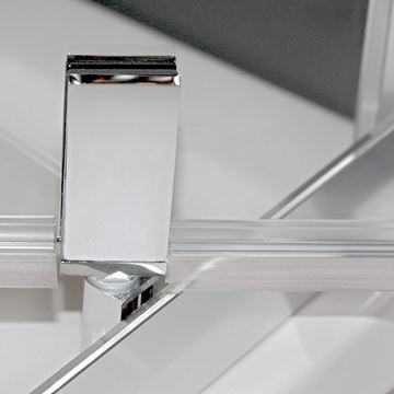 ROTH EXCLUSIVE LINE ECDO1N/800 sprchové dvere 80x205 cm, lietacie, brillant/sklo transparent 562-8000000-00-02 Obrázek - fotka