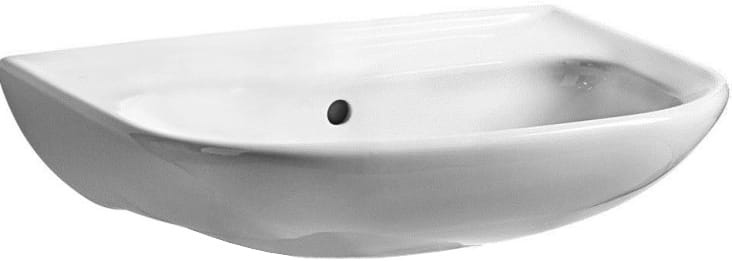 EASY umývadlo 55 cm, s prepadom H8106120001095 Obrázek - Hlavní obrázek