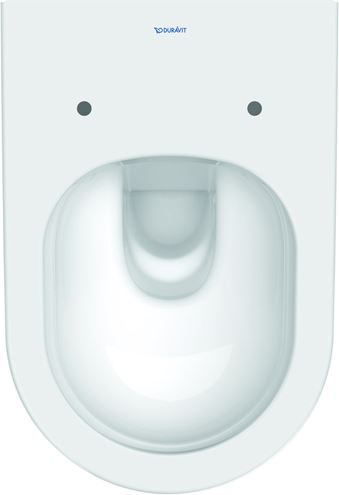 DURAVIT D-NEO závesné WC 370x540 mm, Rimless splachovanie, Wondergliss 25770900001 Obrázek - fotka