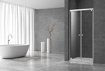 EASY NEO T12490 sprchové dvere 90x190 cm, krídlové, chróm/sklo transparent T12490 Obrázek - fotka