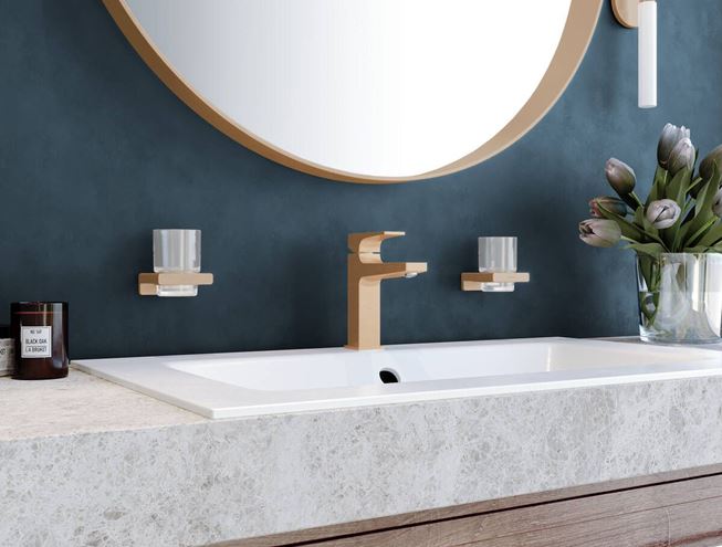 HANSGROHE METROPOL umývadlová stojanková batéria, s odtokovou súpravou, EcoSmart, matná čierna 32507670 Obrázek - fotka