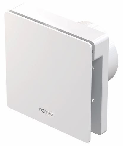 CONCEPT SILENZIO 100 VK NF axiálny ventilátor 100 mm, nástenný/stropný, s časovačom a čidlom vlhkosti 11238 Obrázek - Hlavní obrázek