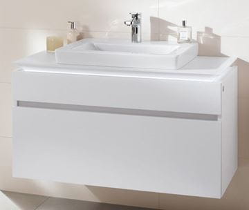 VILLEROY & BOCH SUBWAY 2.0 umývadlo 65 cm, s otvorom pre batériu a prepadom, CeramicPlus, brúsené, alpská biela 7113KGR1 Obrázek - fotka
