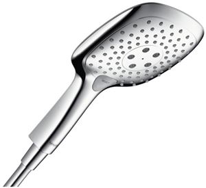HANSGROHE RAINDANCE SELECT E 3JET ručná sprcha 150x150 mm, 3 prúdy, AirPower, chróm