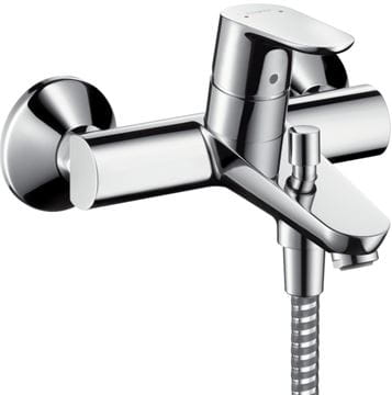 HANSGROHE FOCUS vaňová nástenná batéria, s prepínačom, chróm