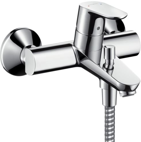 HANSGROHE FOCUS vaňová nástenná batéria, s prepínačom, chróm 31940000 Obrázek - Hlavní obrázek