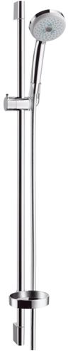 HANSGROHE CROMA 100 3JET sprchová súprava 4-dielna, ručná sprcha pr. 100 mm, 3 prúdy, tyč, hadica, mydelnička, chróm 27774000 Obrázek - Hlavní obrázek