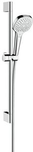 HANSGROHE CROMA SELECT E MULTI 3JET sprchová súprava 3-dielna, ručná sprcha 110x110 mm, 3 prúdy, tyč, hadica, biela/chróm