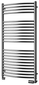 ISAN MELODY SILLA RADIUS INOX kúpeľňový radiátor 1180/600, klasické pripojenie, nerez
