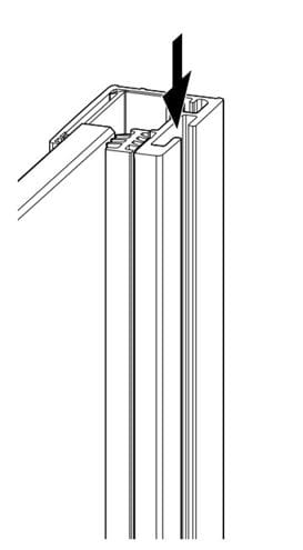 HÜPPE SELECT+ kit pre 6mm sklo, 2000mm, strieborná pololesklá SL3001069 Obrázek - Hlavní obrázek