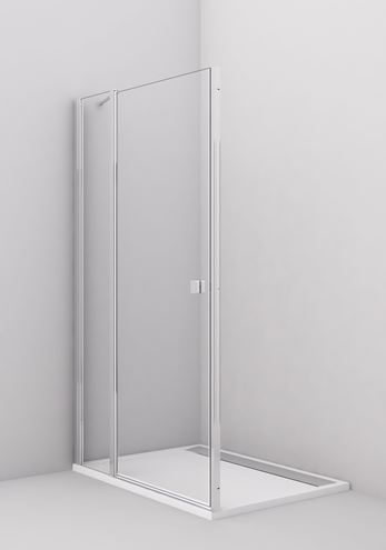 CONCEPT 200 sprchové dvere 90x200 cm, lietacie, aluchróm/sklo číre CON130905007 Obrázek - fotka