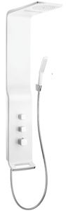 HANSGROHE RAINDANCE LIFT 180 termostatický sprchový panel, horná sprcha, ručná sprcha, hadica, držiak, biela/chróm